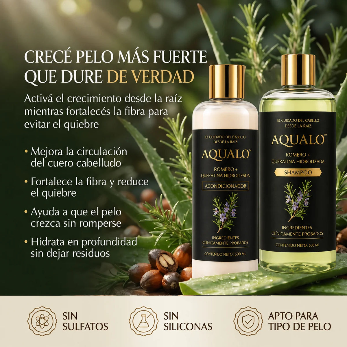 KIT ANTICAIDA | Recuperá tu Pelo: Frená la Caída y Estimulá el Crecimiento