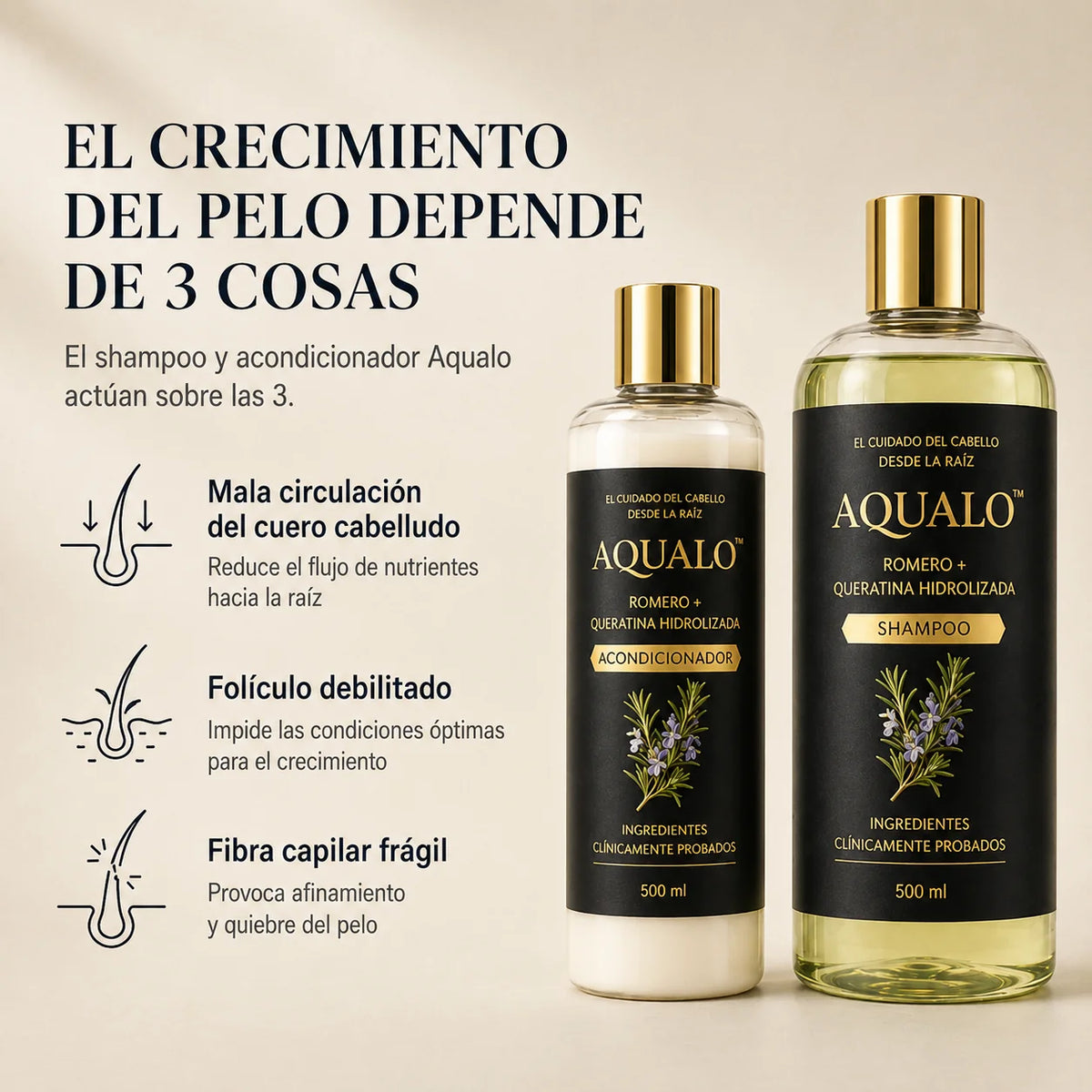 KIT ANTICAIDA | Recuperá tu Pelo: Frená la Caída y Estimulá el Crecimiento